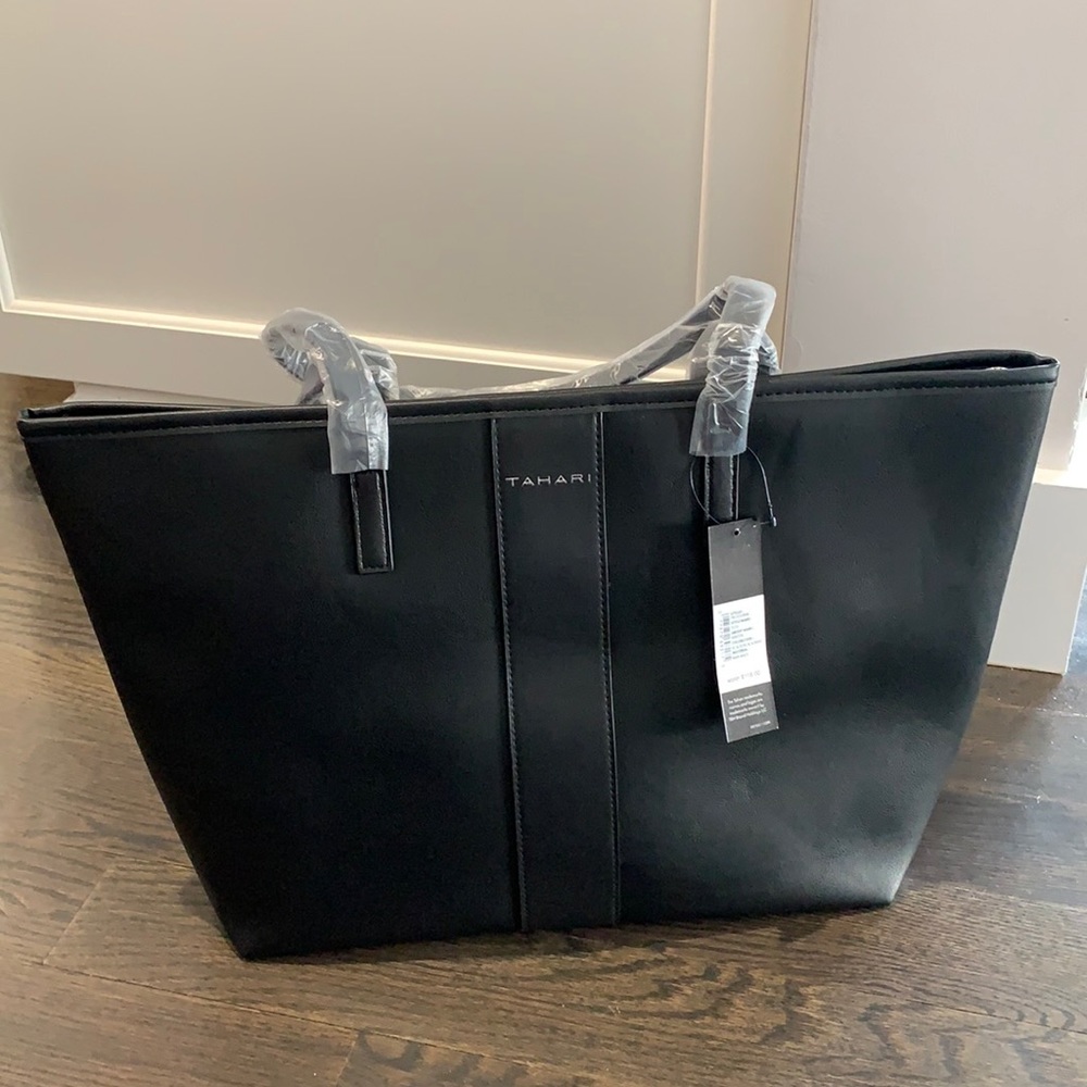 NWT Tahari Black Tote